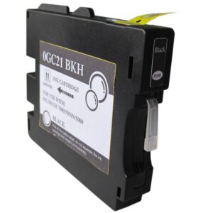 Tinteiro Compat?vel Ricoh GC21K 405532 - Preto