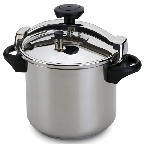 Panela de Pressão c/ Asas 8L (Aço Inoxidável) - SILAMPOS