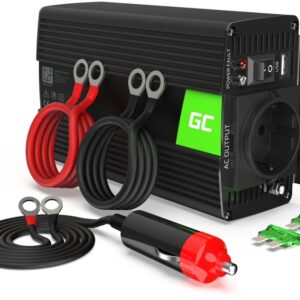 Conversor ONDA PURA 12V - 220V 300W c/ USB - GREEN CELL