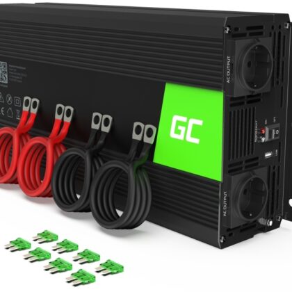 Conversor 12V - 220V 2000W c/ USB - GREEN CELL