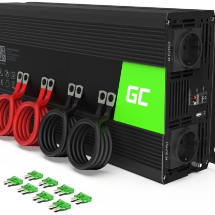 Conversor 12V - 220V 3000W c/ USB - GREEN CELL
