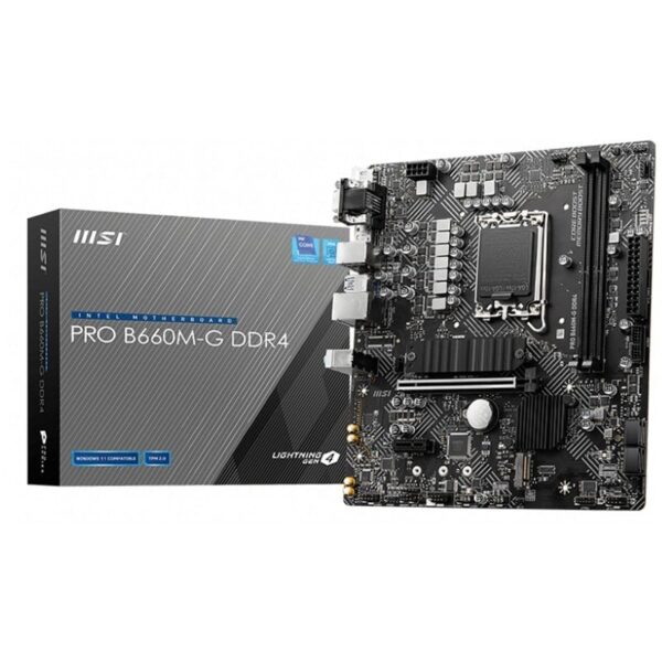 Motherboard MSI Pro B660M-G mATX DDR4 Lga1700