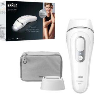 Depiladora a Laser Silk-expert Pro 3 IPL (Branco) - BRAUN