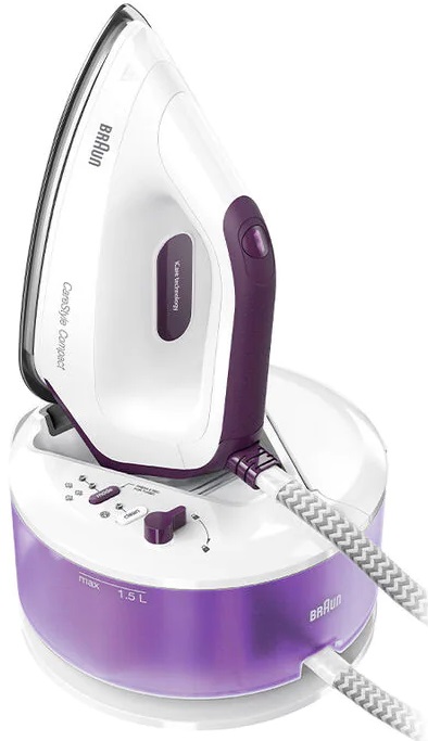 Ferro Engomar c/ Caldeira 2400W 1.5L IS2144VI (Roxo/Branco) - BRAUN