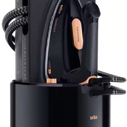 Ferro Engomar c/ Caldeira CareStyle 9 IS 9090 BK 2700W 2L (Preto/Cobre) - BRAUN