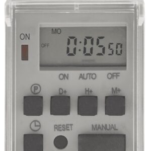 Temporizador Semanal Program?vel DIN Inteligente c/ Bluetooth