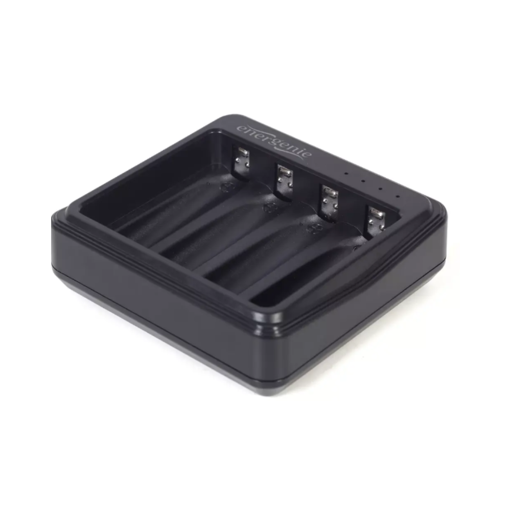 Carregador USB Gembird para Pilhas Ni-MH / Ni-CD AA / AAA