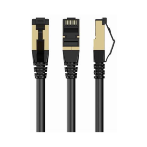 Cabo Rede Gembird Cat 8 LSZH 1.5 Metros Preto