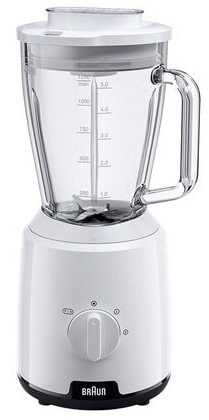Liquidificadora PowerBlend 1 JB1050 WH 600W 1.5L (Branco) - BRAUN