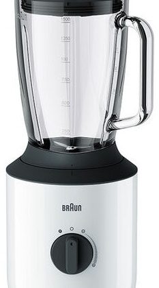 Liquidificador 1,5L 800W PowerBlend 3 (Preto/Branco) - BRAUN