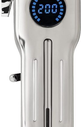 Máquina de Cortar Cabelo (Inox) - JATA