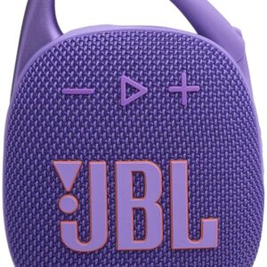 Coluna Portátil Clip 5 Bluetooth 7W (Púrpura) - JBL
