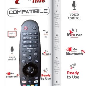 Comando Compativel c/ SmartTV LG (Magic Remote) - JollyLine