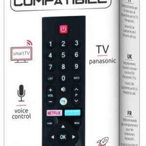 Comando Compatível c/ TVs LCD PANASONIC - JollyLine