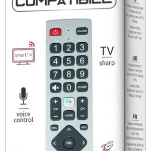 Comando Compatível c/ TVs LCD SHARP - JollyLine