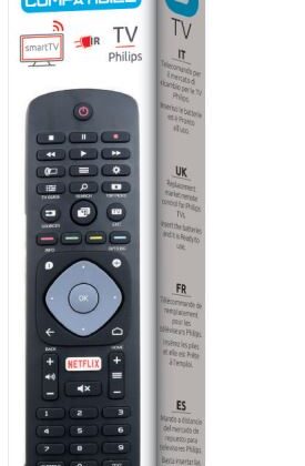 Comando Compat?vel c/ TVs LCD PHILIPS - JollyLine