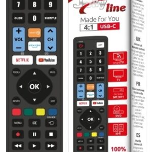 Comando Program?vel MADE FOR YOU 4:1 USB-C (DUAL SYSTEM PROGRAMMING) - Jolly Line