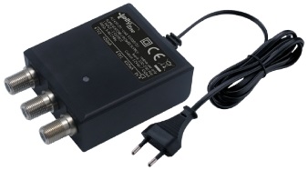 Fonte de Alimentação da Antena 2 Saídas c/ Conetor F - Jolly Line
