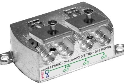 Derivador Interior 3 Saídas (5-2400MHz) - Jolly Line