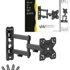 Suporte TV/LCD/LED/PLASMA 10~42 20Kg VESA 200x200 (2 Braços) - UNITRONIC