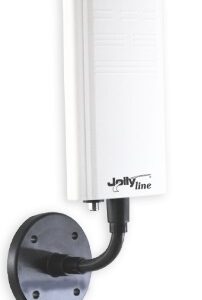 Antena TV Interior Amplificada VHF/UHF 15dB c/ Filtro LTE 5G - JollyLine