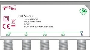 Spliter Repartidor 1 Entrada / 3 Saídas (40~694Mhz) - Jolly Line
