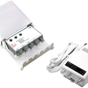 Kit Amplificador 5G 2x UHF + Fonte de Alimenta??o 12V - Jolly Line