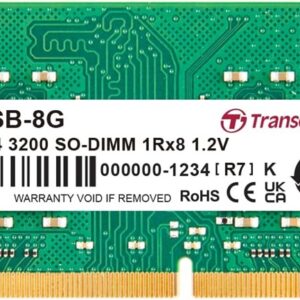 Memória RAM JetRam 8GB (1x 8GB) DDR4 3200 MHz - TRANSCEND