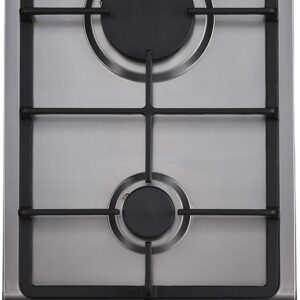 Placa 2 Bocas a G?s 310x510mm (Inox) - JOCEL