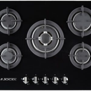 Placa 5 Bocas a Gás 700x540mm (Preto) - JOCEL