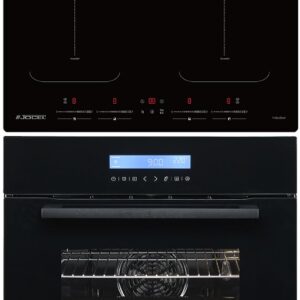 Pack Forno Elétrico 70L + Placa de Indução 4 Bocas (Preto) JPK4EI200389 - JOCEL