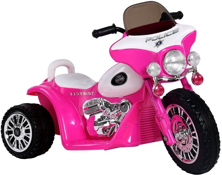 Moto Infantil Elétrica JT568 (Rosa)