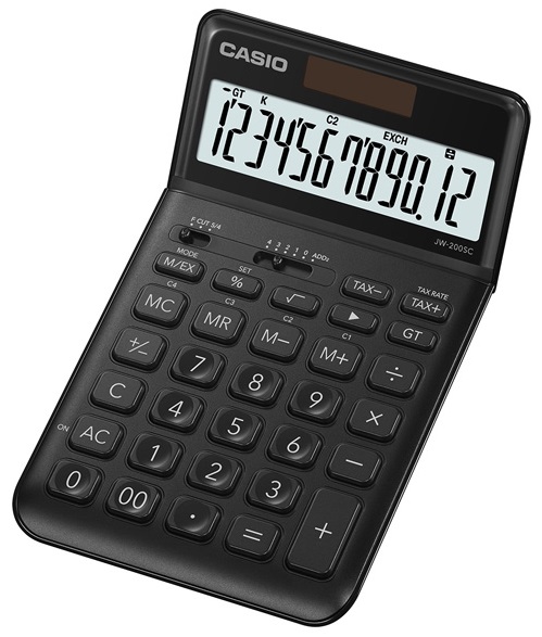 Calculadora de Secretária 12 Digitos (Preto) - CASIO
