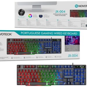 Teclado Gaming RGB (PT) - NOVOTECK