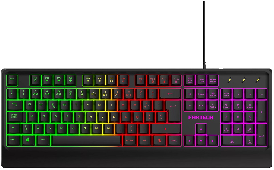 Teclado Blacklight RGB K510 (Preto) - FANTECH