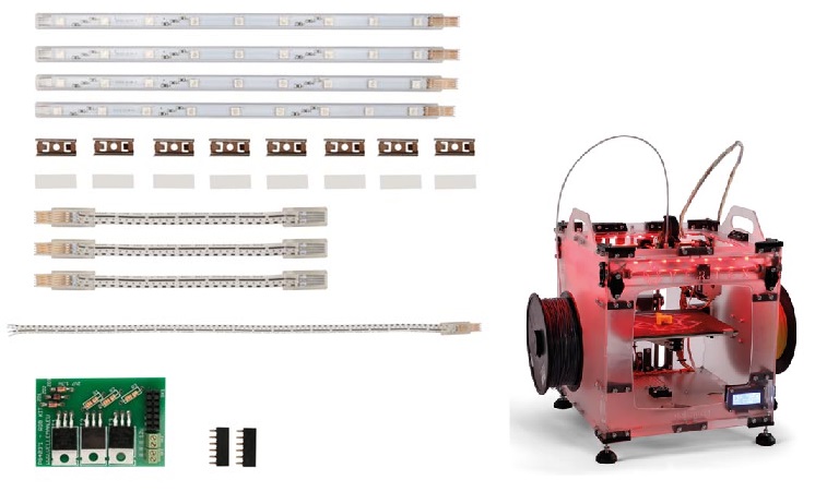 Kit Faixas de LED p/ Impressoras3D - VELLEMAN