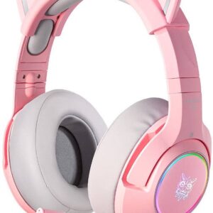 Headset Gaming K9 RGB (Rosa) - ONIKUMA