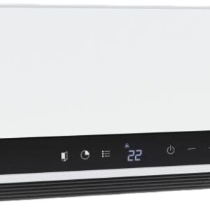 Aquecedor de Parede Cerâmico 2000W (Branco) - TRISTAR
