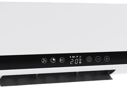 Aquecedor de Parede Cerâmico Digital Oscilante 2000W (Branco) - TRISTAR