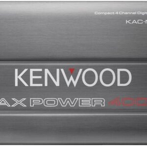 Amplificador Auto 4 Canais 400W - KENWOOD
