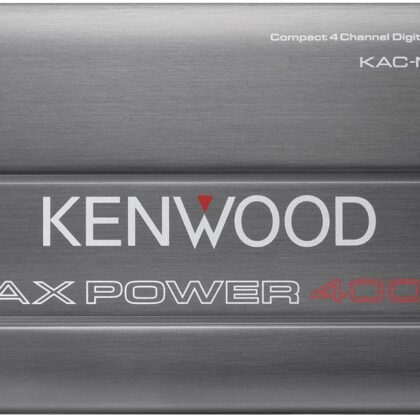 Amplificador Auto 4 Canais 400W - KENWOOD