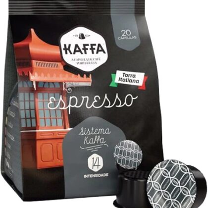 Emb. 20x Cápsulas Kaffa Espresso: Torra Italiana - Intensidade 14