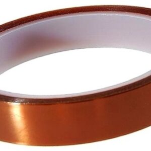 Fita Kapton em Poliamida p/ Altas Temperaturas 30mm (33 mts) - Dourada