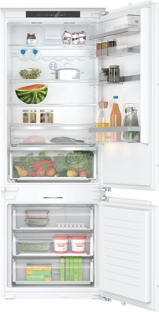 Frigorífico Combinado Encastre KBN96ADD0 Serie 6 381L (Branco) - BOSCH
