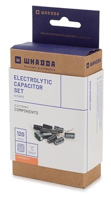 Kit de 120 Condensadores Electroliticos - WHADDA