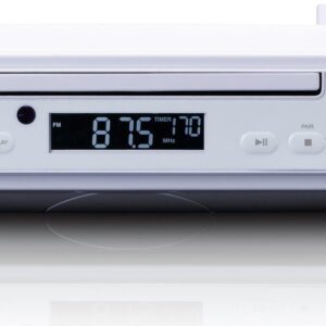 Rádio de Cozinha KCR 150 c/ CD/Bluetooth (Branco) - LENCO