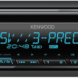 Auto R?dio KDCBT960DAB 4x 500W Bluetooth (AAC/FLAC/MP3/WAV/WMA) - KENWOOD