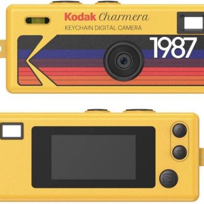 Máquina Fotográfica Keychain Charmera Porta-Chaves 1,6MP Recarregável (Modelo Aleatório) - KODAK