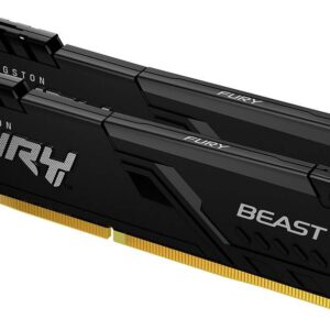 Memória RAM Fury Beast 32GB (2x16GB) DDR4-3200 MHz CL16 (Preto) - KINGSTON