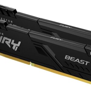 Memória RAM Fury Beast 64GB (2x32GB) DDR4-3600MHz CL18 (Preto) - KINGSTON